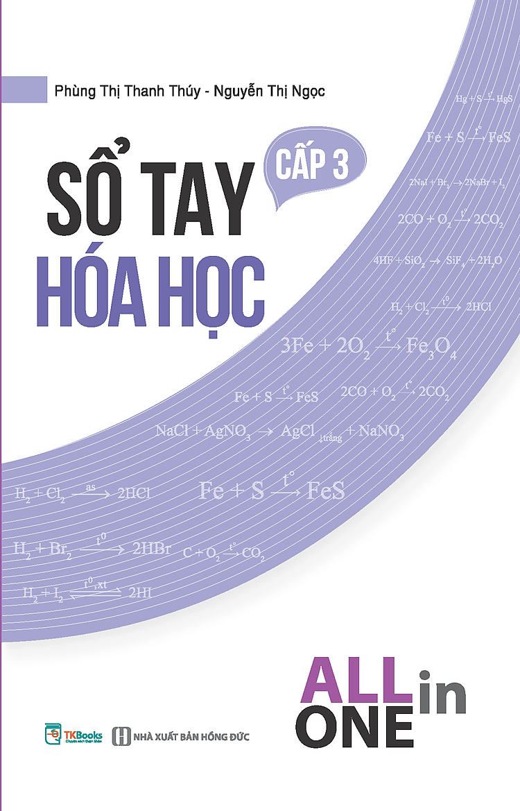 Sổ tay Hoá Học cấp 3 - All in One