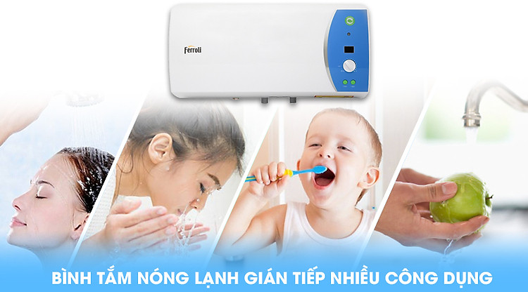 Bình nước nóng Ferroli VERDI 30L AE 30 Lít - Đa dạng công dụng