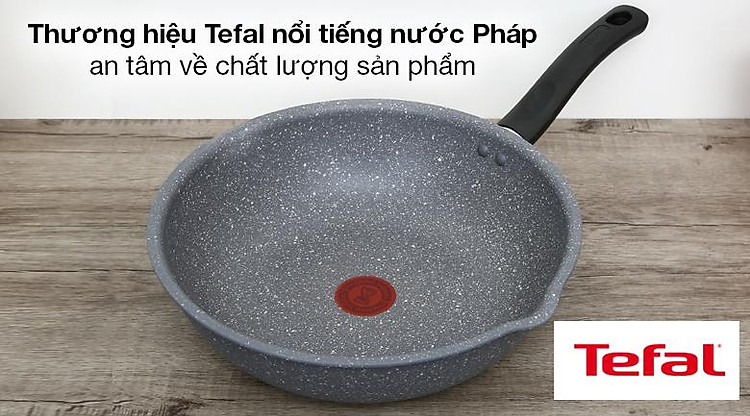 Chảo nhôm sâu chống dính đáy từ 28 cm Tefal Cook Healthy G1348695 - Thương hiệu Tefal uy tín đến từ nước Pháp