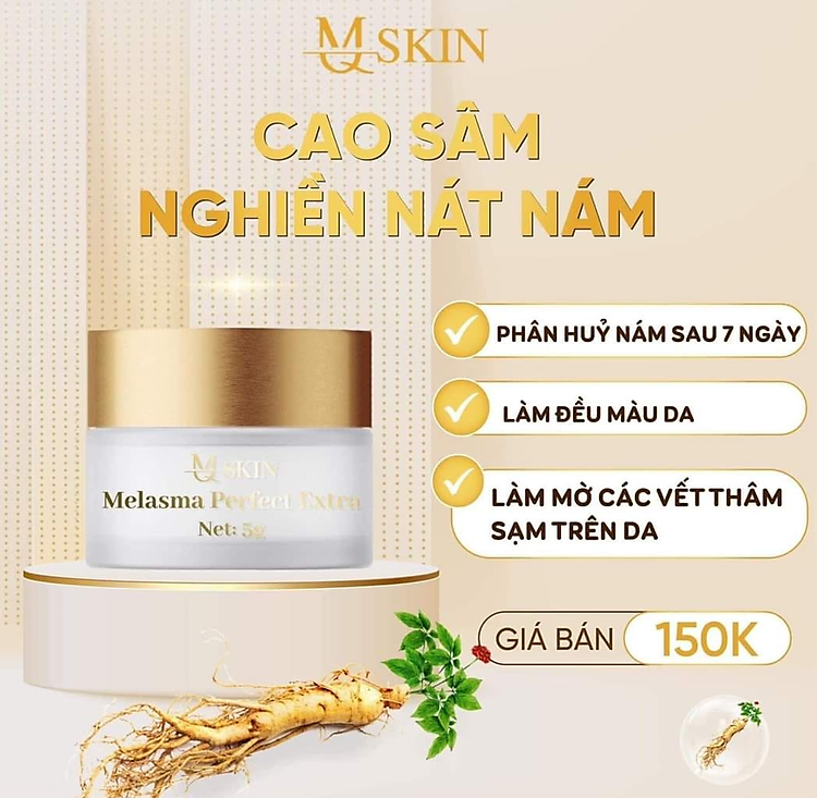 Combo Kem Face Sâm Vàng Mq skin