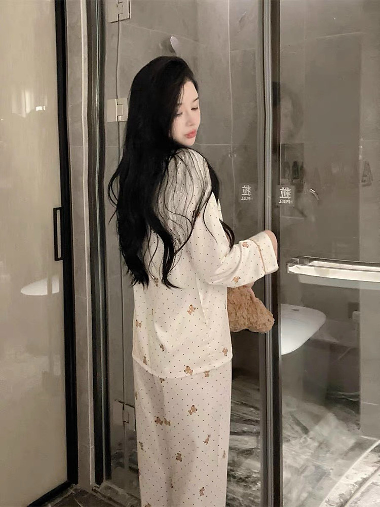 Bộ Đồ Ngủ Pyjama Gấu Đáng Yêu