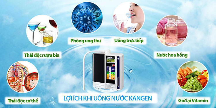 Máy Lọc Nước Ion Kiềm Kangen Leveluk SD501