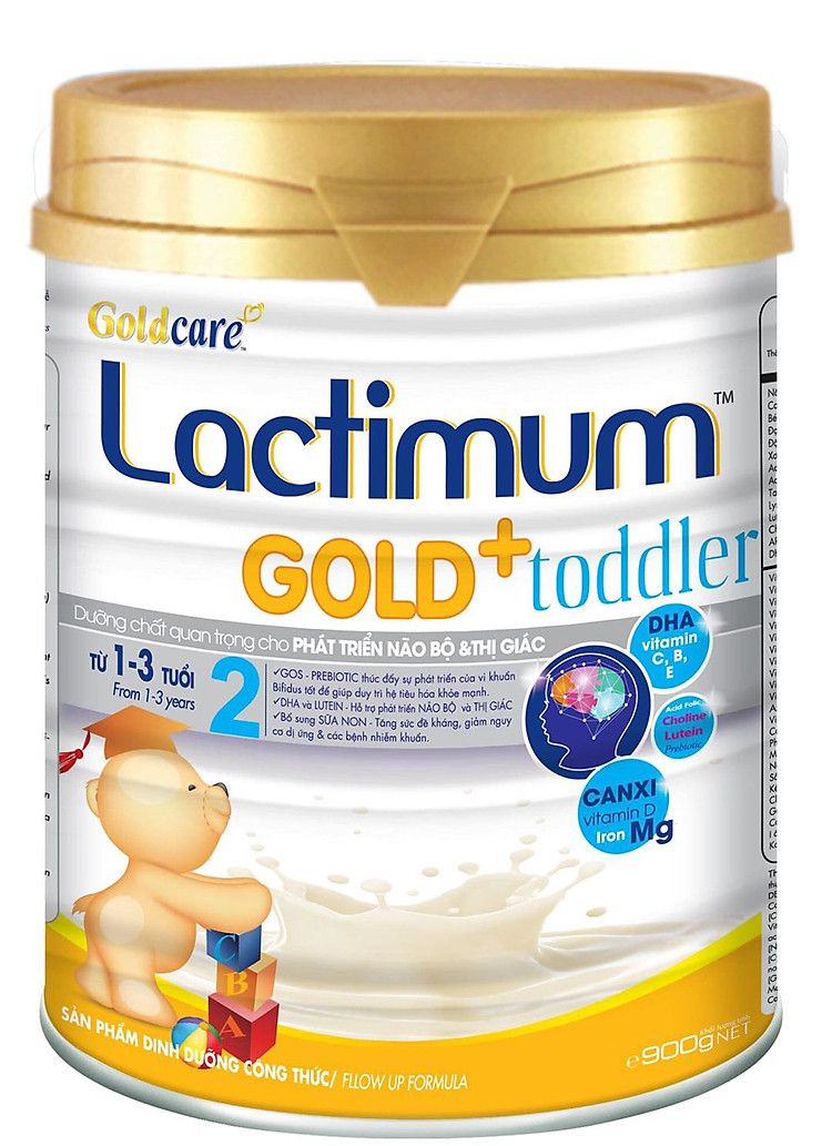 sữa bột wincofood goldcare lactimum gold + newborn 2 1 3 tuổi (900 gam) 1