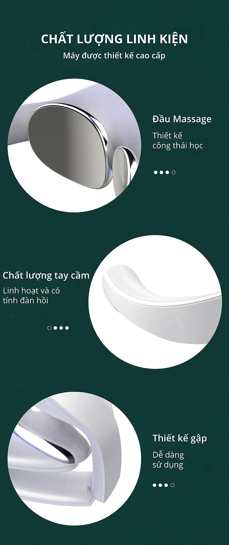 Máy massage giảm đau cổ, vai, gáy thông minh Công nghệ 2022 - Smart Belt