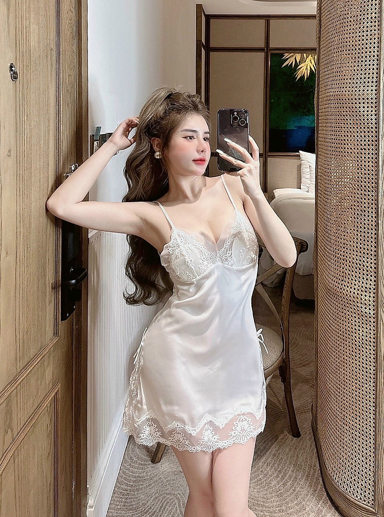 Váy Ngủ Nữ Tính Mềm Mại