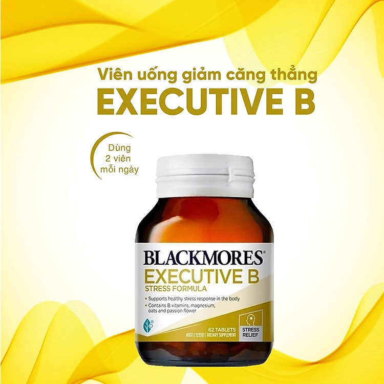 Công dụng Blackmores Executive B Stress Formula