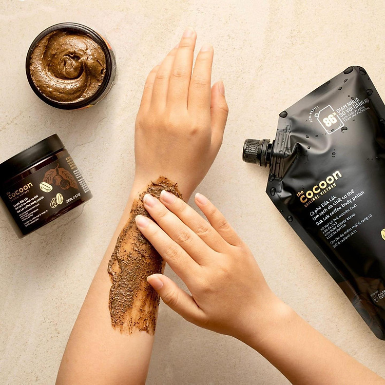 Cocoon Eco-Refill Dak Lak Coffee Body Polish