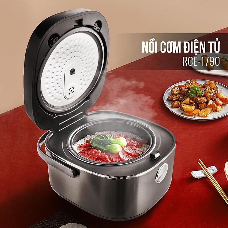 Nồi cơm điện tử Elmich 1,8L RCE-1790 - Hàng chính hãng
