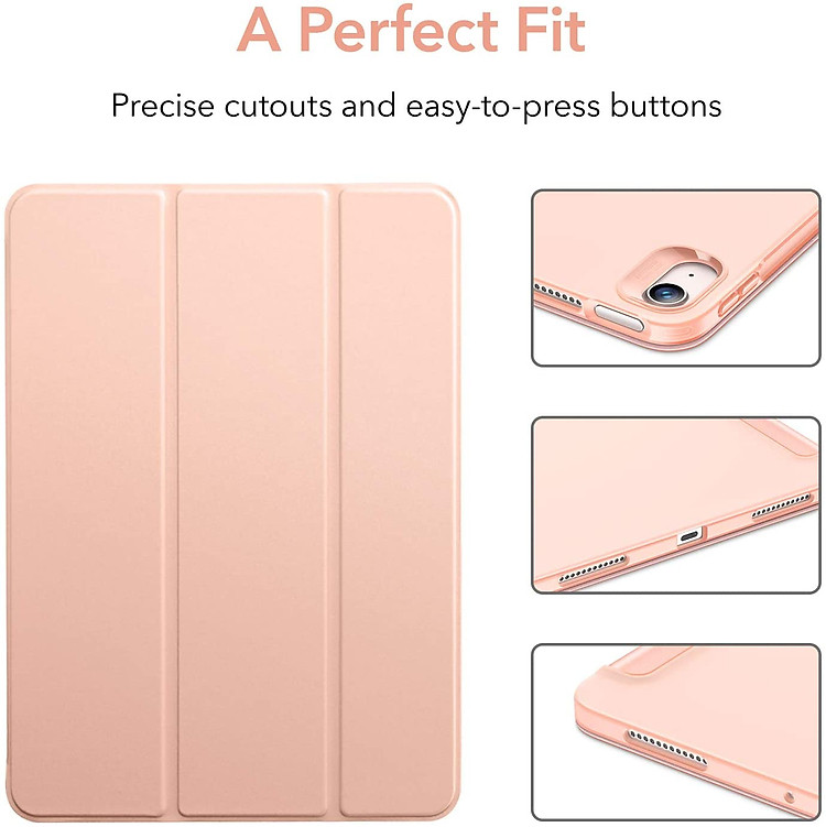 Bao da cho iPad Air 4 2020 10.9 Inch ESR Rebound Slim Smart Case - Hàng Nhập Khẩu