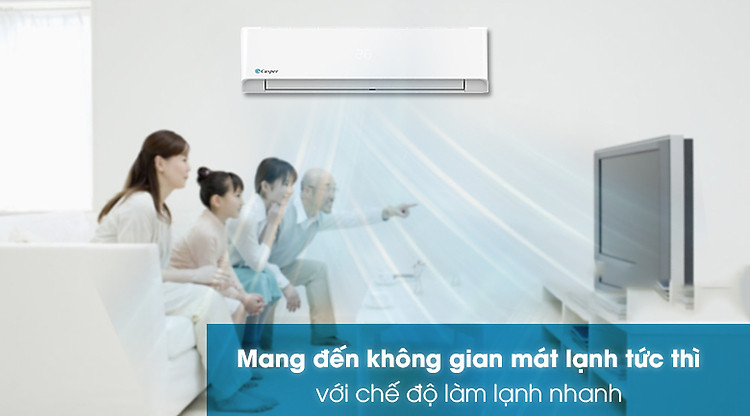 Máy lạnh Casper 1.5 HP LC-12FS32  - Làm lạnh nhanh