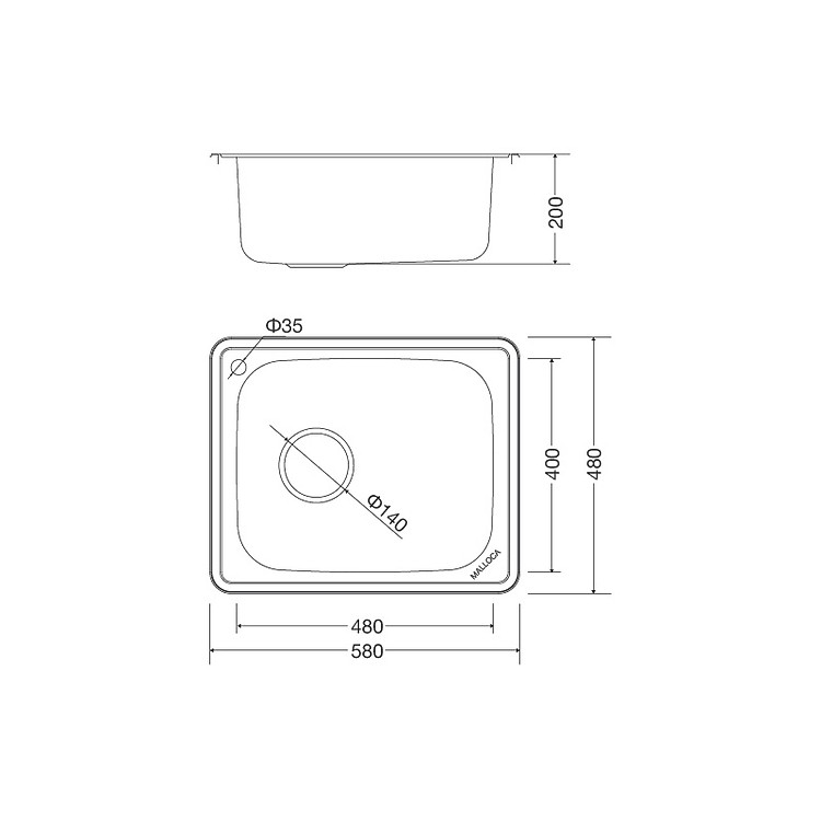 Chậu rửa chén MS 1023