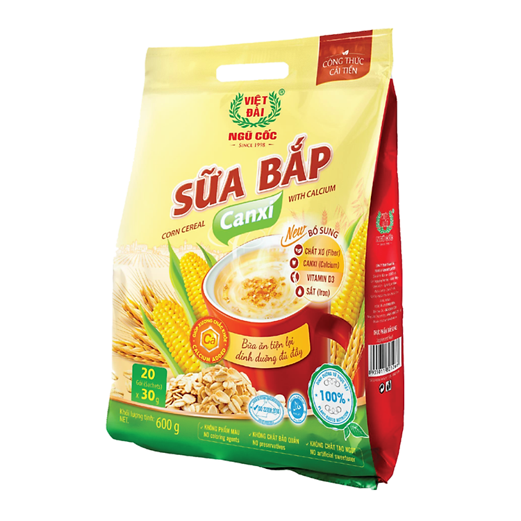 bột ngũ cốc dinh dưỡng việt đài 500g 600g (nhiều loại) 3