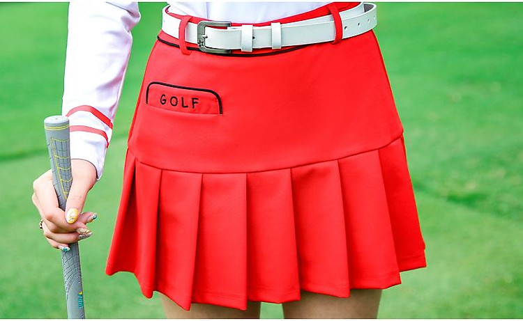 Quần short golf PGm Quần nữ bằng chứng Váy bằng vải cotton Mềm mại thoáng khí và thấm mồ hôi Váy Qz041