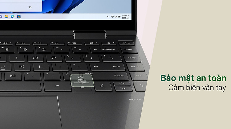 HP Envy x360 Convert 13 ay1057AU R5 5600U (601Q9PA) - Bảo mật vân tay