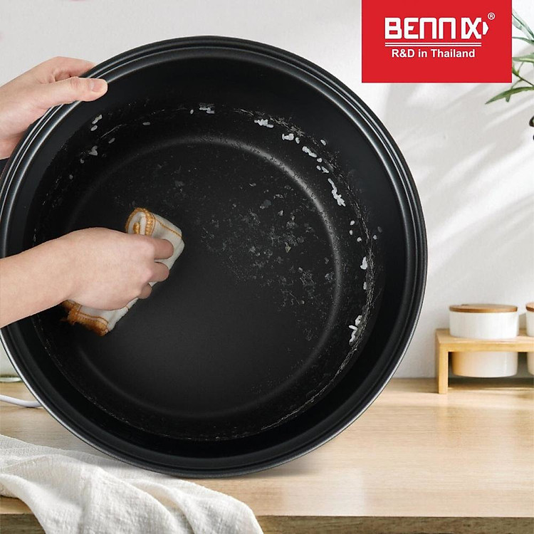 Nồi cơm điện công nghiệp 1850W Bennix Thái Lan BN-060RC dung tích 6L