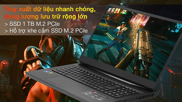 MSI Gaming Leopard GP76 11UG i7 11800H (823VN) - SSD