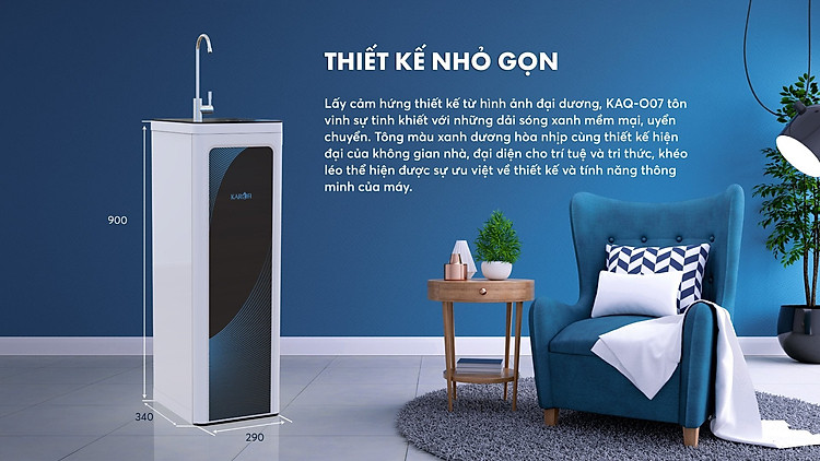 Máy lọc nước Karofi KAQ-O07