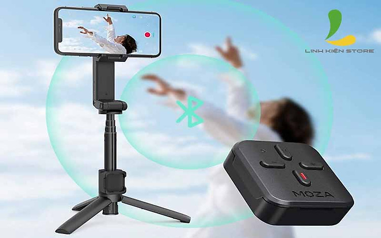 Remote có thể tháo rời Gimbal chống rung Moza Nano SE