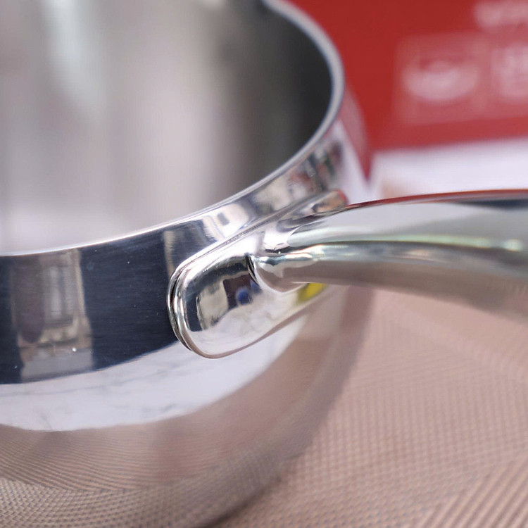 Quánh inox 304 đúc liền khối Seka 14cm