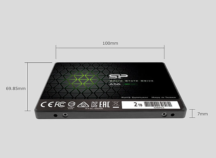 Ổ cứng Silicon Power 2.5 inch SATA SSD A56 256GB