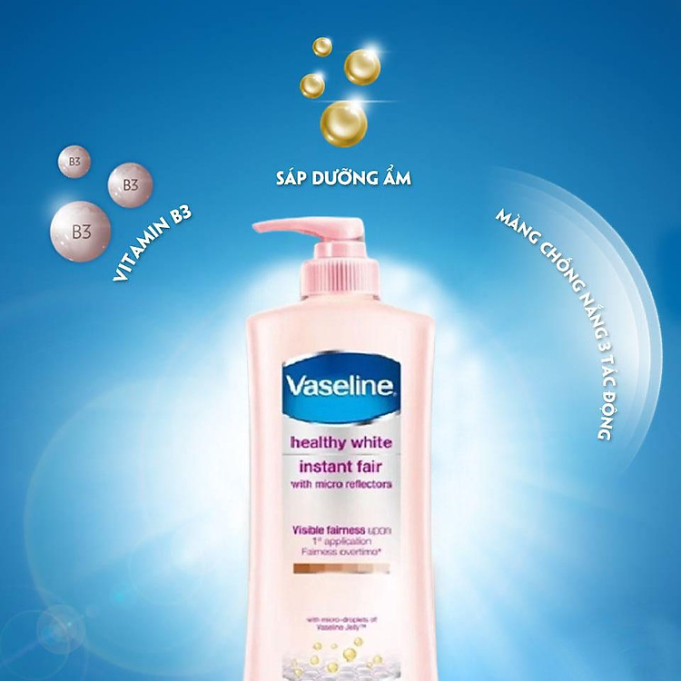 Vaseline Instant Radiance UV Tone-Up Body Lotion