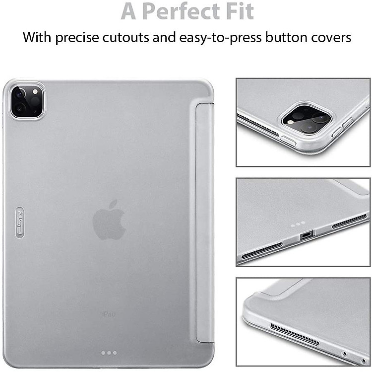 Bao Da Dành Cho iPad Pro 11 inch 2021 và iPad Pro 12.9 inch 2021 ESR Rebound Slim Smart Case - Hàng Nhập Khẩu