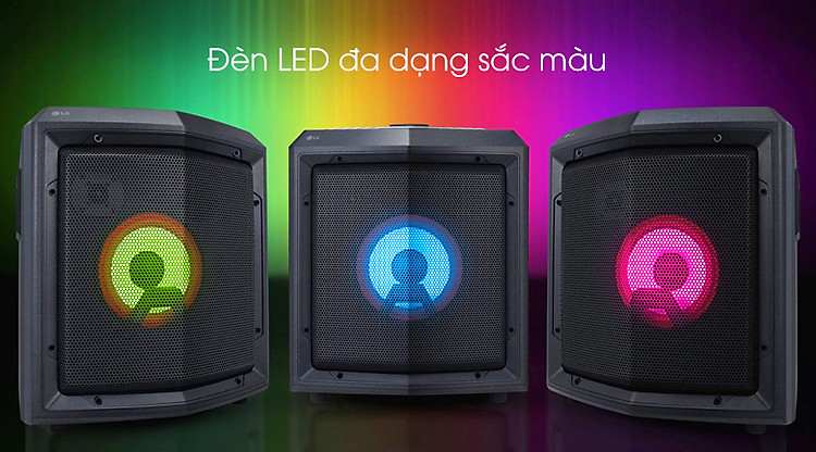 Loa kéo karaoke LG RL2 -  Đèn LED
