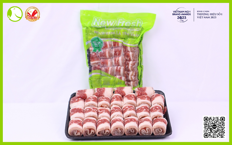 New Fresh cung cấp ba chỉ bò mỹ chất lượng