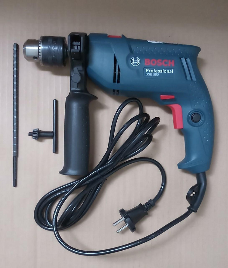 MÁY KHOAN ĐỘNG LỰC 550W 13MM BOSCH GSB 550 - HÀNG CHÍNH HÃNG
