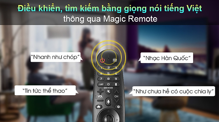Smart Tivi LG 4K 65 inch 65UP7550PTC - Magic Remote