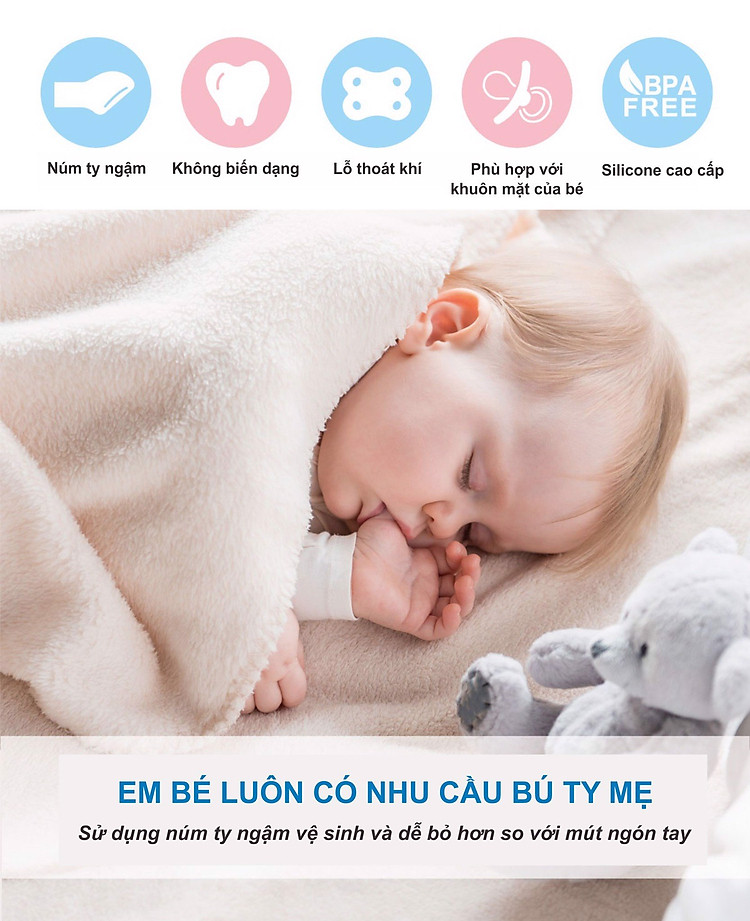 ty ngậm nhiều màu sắc từ 6 month trở lên kuku ku5519 2