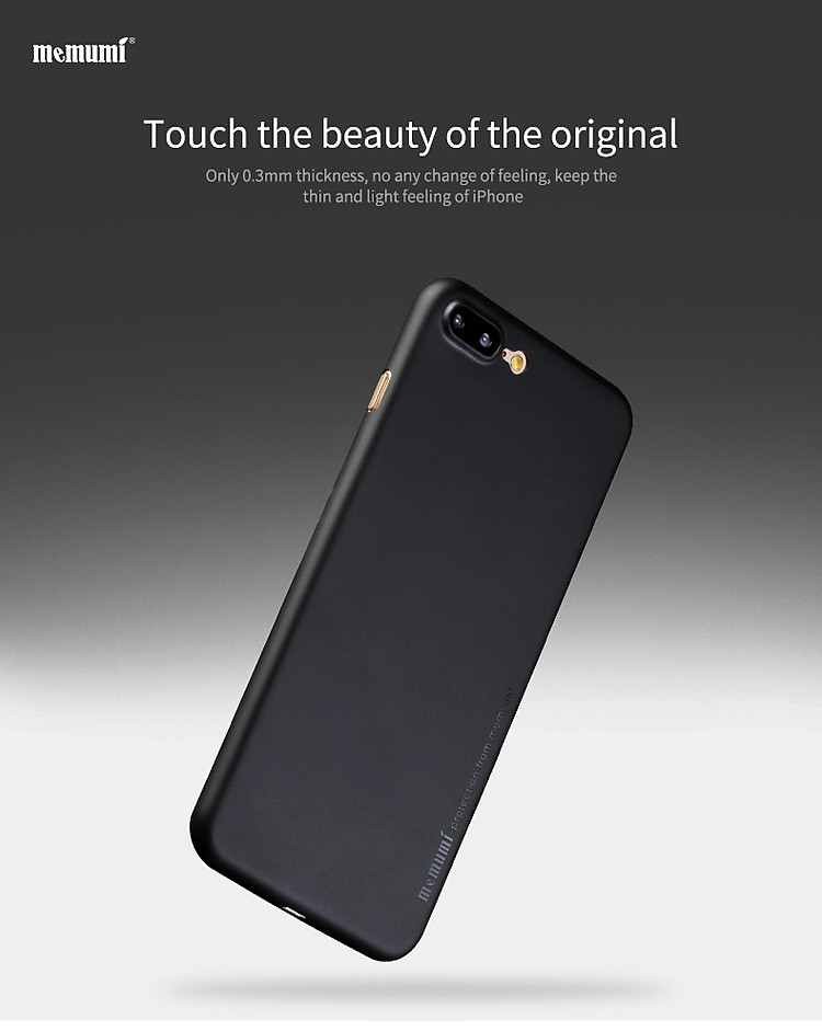 Ốp lưng nhám siêu mong 0.3mm cho iPhone 7 Plus chính hãng Memumi Ốp lưng nhám siêu mong 0.3mm cho iPhone 7 Plus chính hãng Memumi