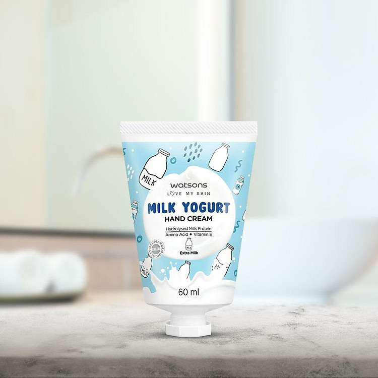Watsons Milk Yogurt Hand Cream Extra Milk 60ml