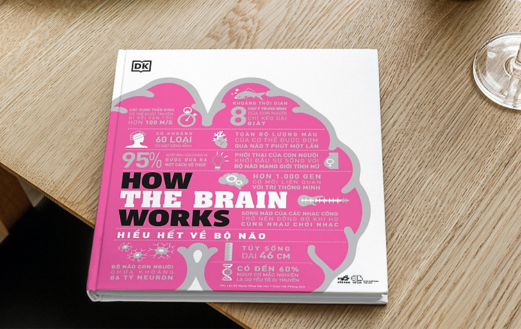 Sách How The Brain Works - Hiểu Hết Về Bộ Não. Tác giả DK