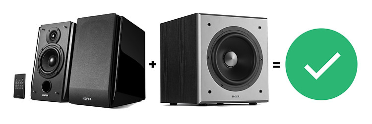Loa Edifier R1850DB (Optical, Coxial, Subout) 4 Loa Edifier R1850DB nâng cấp siêu trầm