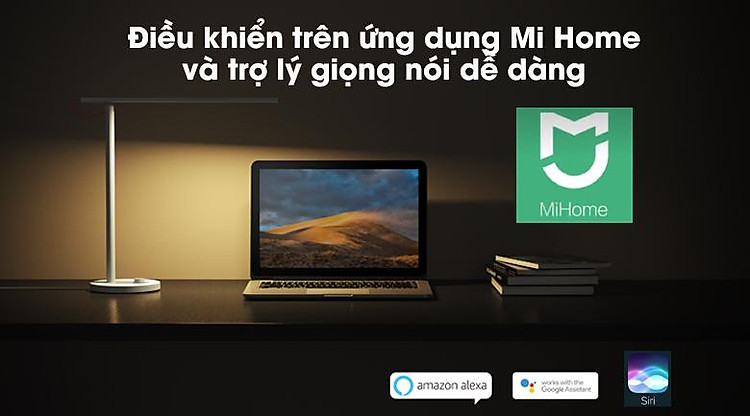 Đèn bàn Xiaomi Mi LED 1S - Điều khiển giọng nói, Mi Home