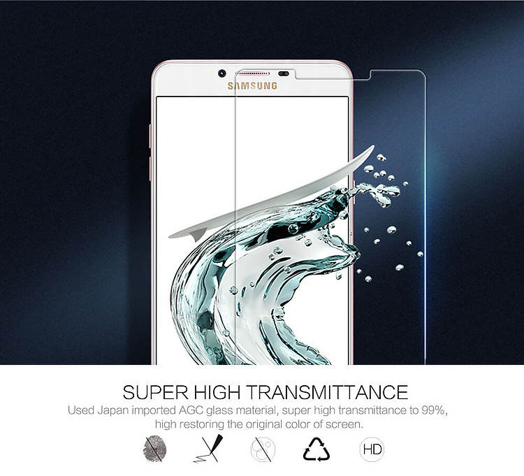 Nillkin Amazing H+ Pro tempered glass screen protector for Samsung Galaxy C9 Pro