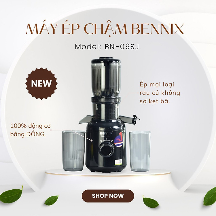 Máy ép chậm Bennix Thái Lan BN-09SJ công suất 250W