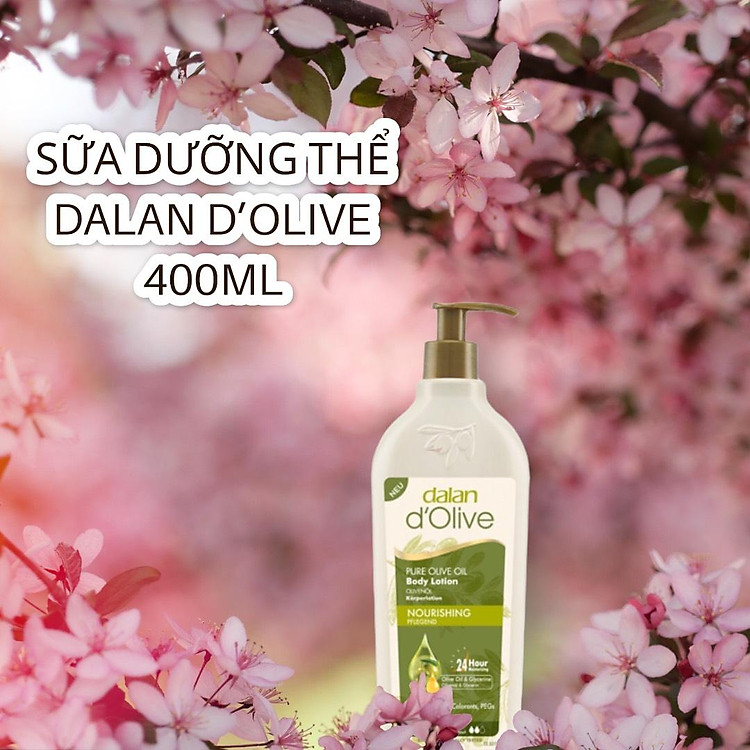 Dalan D'Olive Pure Olive Oil Body Lotion 400ml