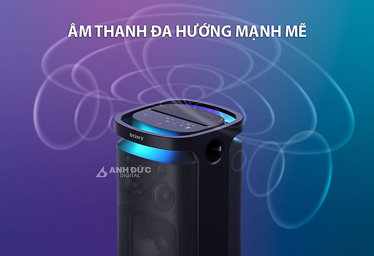 Âm thanh đa hướng mạnh mẽ