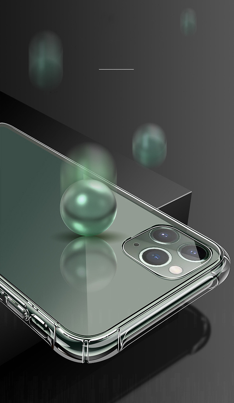 Ốp Hybrid TPU + Kính Cường Lực Leeu Design dành cho iPhone 11 / 11 Pro / 11 Pro Max _ Hàng Nhập Khẩu