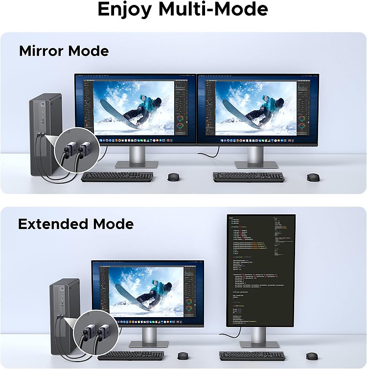 Cáp chuyển Displayport sang HDMI hỗ trợ 4K Ugreen 55935 DP130