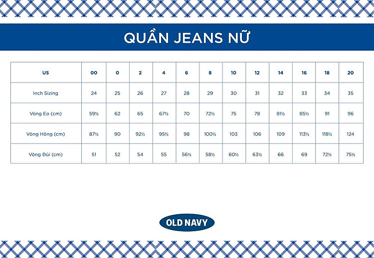 TƯ VẤN CHỌN SIZE  GENVIET JEANS