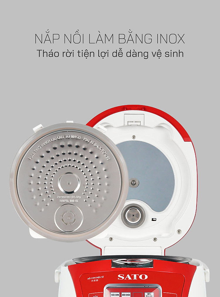 nồi cơm điện tử 18DT014 5