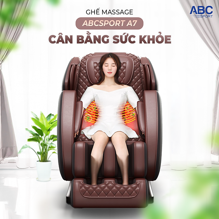 ghế massage 3d cao cấp abcsport a7 5