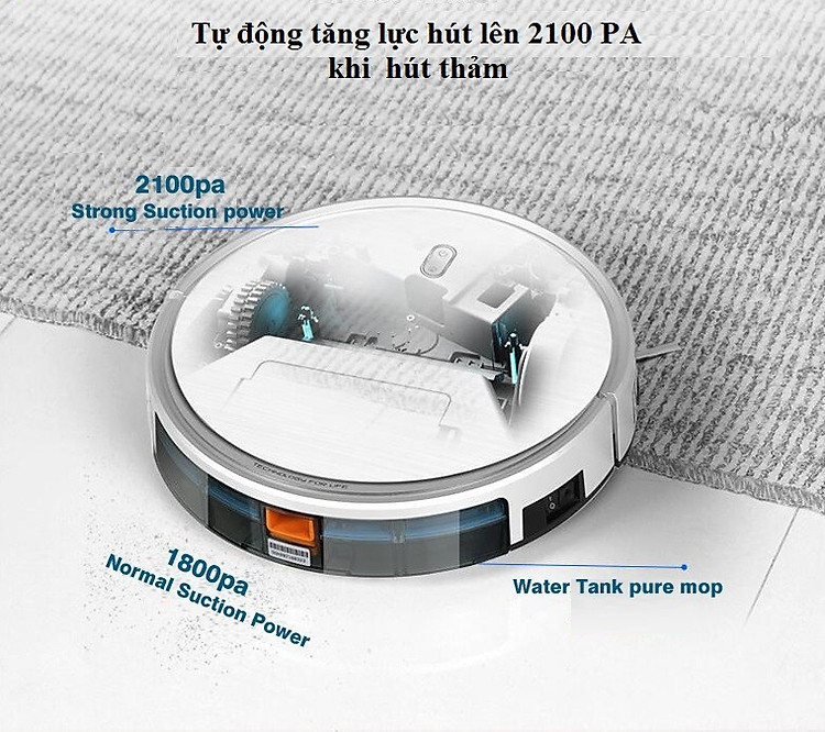 Robot hút bụi, lau nhà C30B