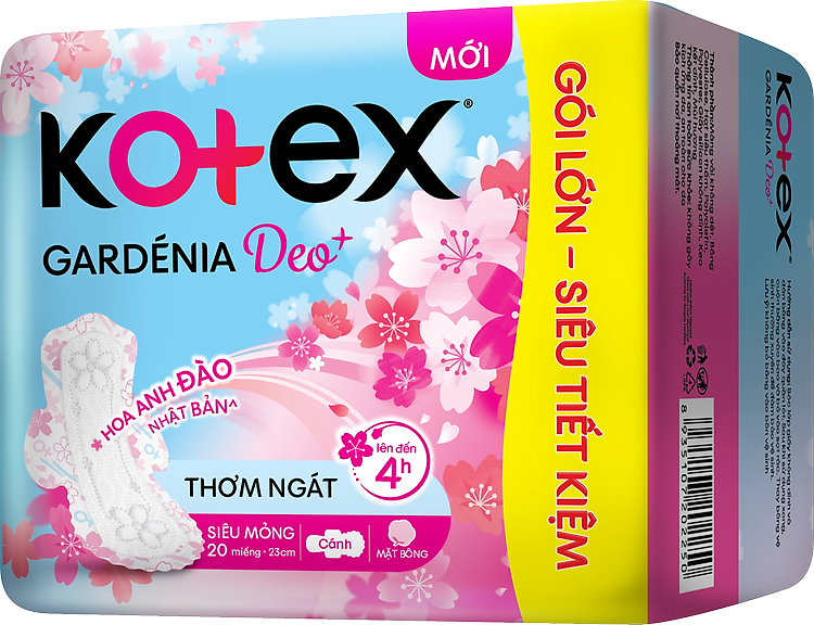 Kotex Gardenia Deo+ Hoa Anh Đào Nhật Bản