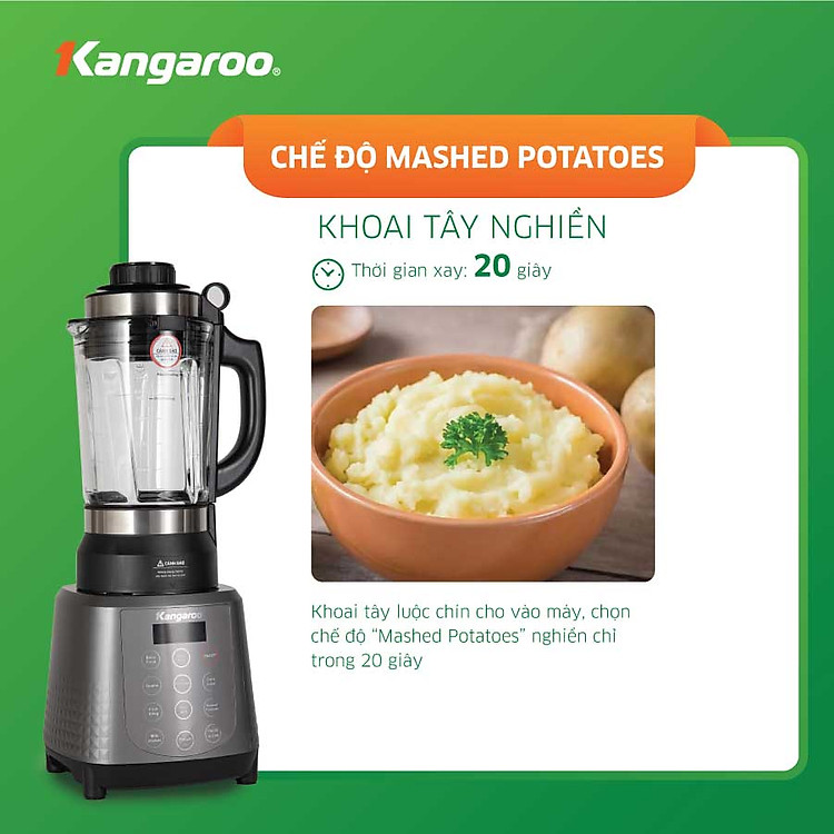 Hướng dẫn cách sử dụng máy làm sữa hạt Kangaroo Hướng dẫn cách sử dụng máy làm sữa hạt Kangaroo