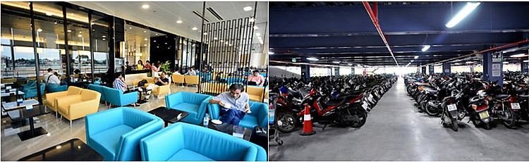 Thích hợp lắp cho các khu vực phòng chờ, bãi đậu xe