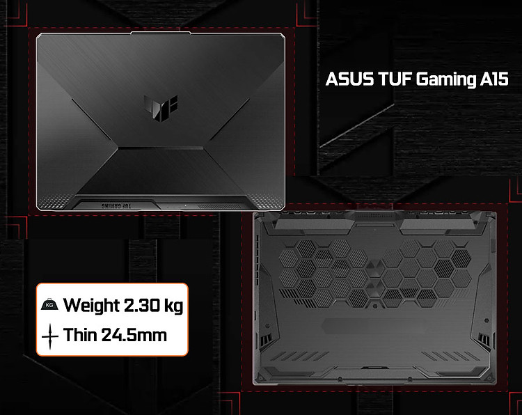 Laptop Asus FA506I_FA506IHR-HN019W R5 4600H/8GB/512GB SSD/GTX1650 4GB/15.6in FHD IPS/Win 11/Đen/2YW - Hàng Chính Hãng